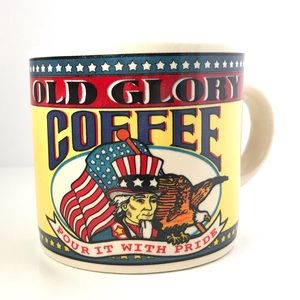 Vintage Yester Year Coffee Mug “Old Glory Coffee”